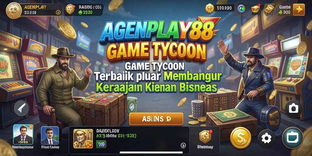 Tampilan gameplay Tycoon AGENPLAY88 yang menarik dan interaktif.
