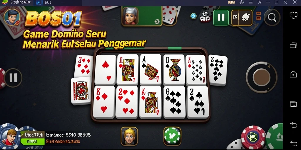 Tampilan gameplay seru dan menantang di BOS01