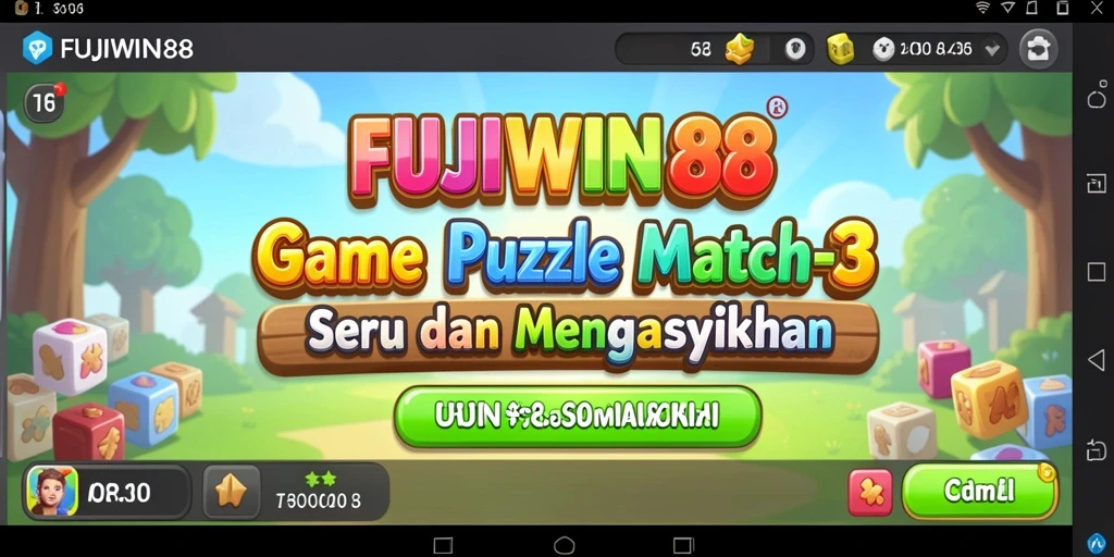 Tangkapan layar dari gameplay seru FUJIWIN88 dengan puzzle menarik.