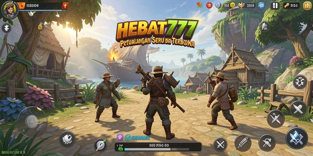 Gameplay HEBAT777 yang menonjol dalam dunia terbuka.