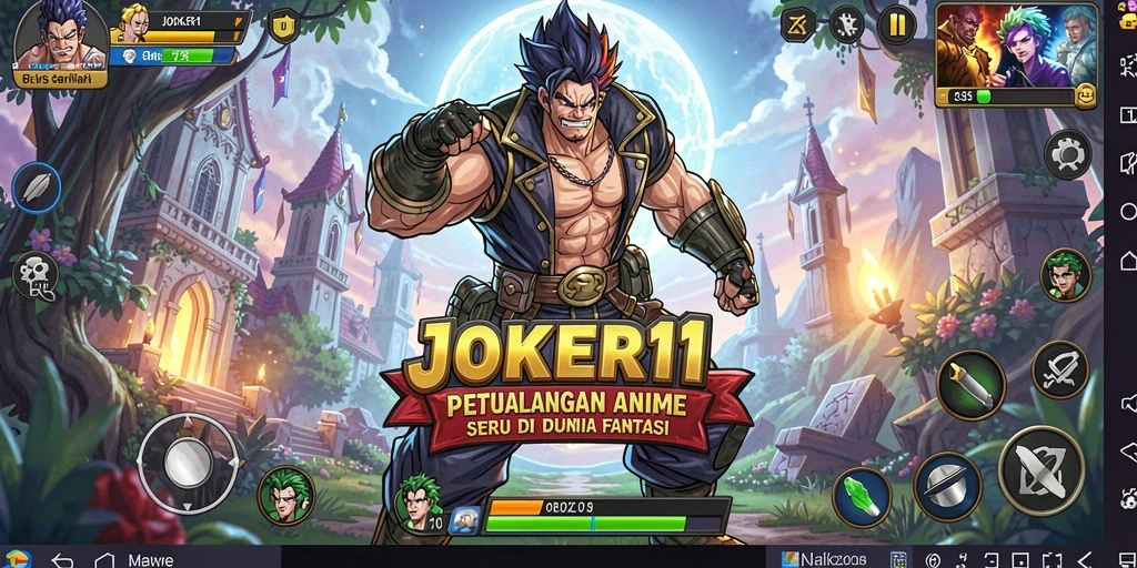 Tampilan gameplay JOKER11 yang mempesona dan penuh aksi.