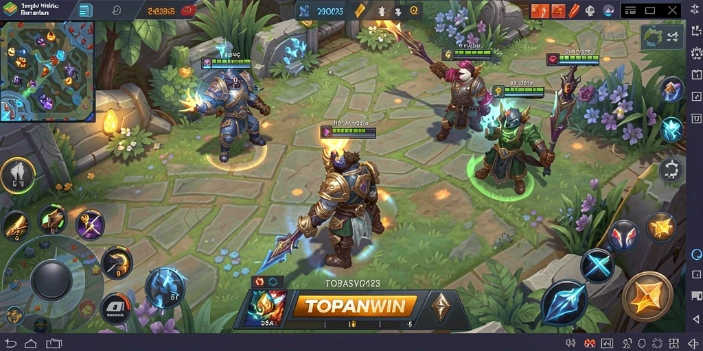 Tampilan menarik dari gameplay seru di TOPANWIN.